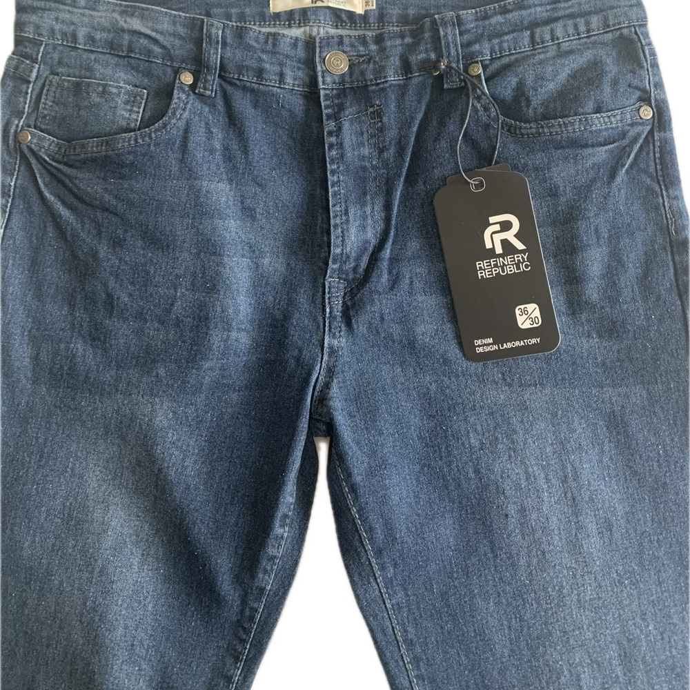 Refinery Republic Stretch Straight Leg Jeans